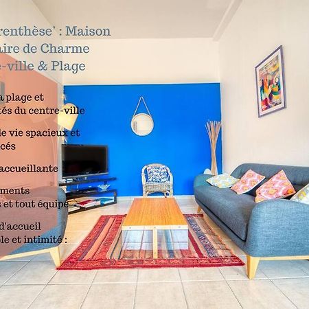 La Parenthese Maison Balneaire Houlgate Bagian luar foto